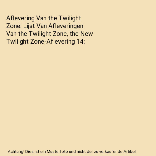 Aflevering van the twilight - aflevering,