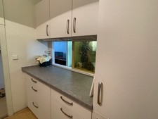 KÜCHE zwei KÜCHENZEILE KÜCHENBLOCK MODERN  Einbauküche 5 Jahre im Neubau 210 cm 