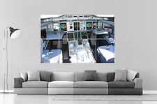 Cockpit Flach Flugzeug- Airbus