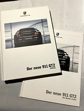 Der neue Porsche 911 GT2 997 MJ 2008 - Hardcover Prospekt + Preisliste 05.2008