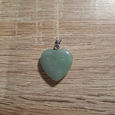 Edelstein Anhänger Herz 20mm