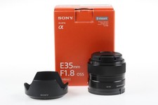 SONY E 35mm f/1,8 OSS - SNr