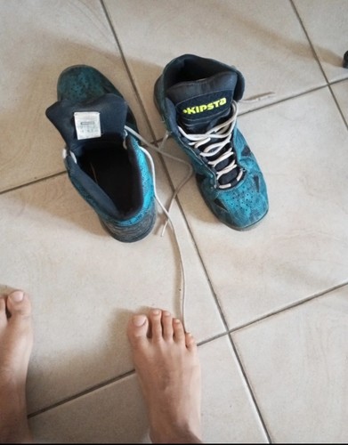 Basketballschuhe gebraucht - gebraucht, 44