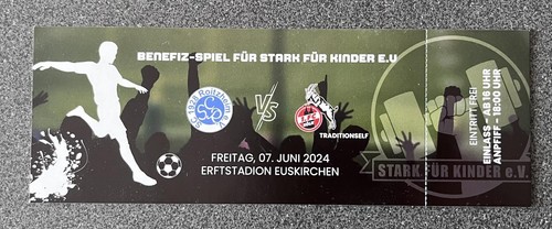 Sammlerticket roitzheim vs - sammlerticket,
