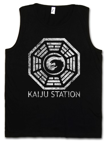 Vintage kaiju station - tank, top