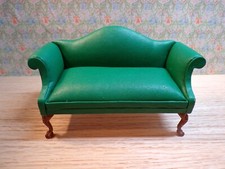 Miniature Dollhouse Green