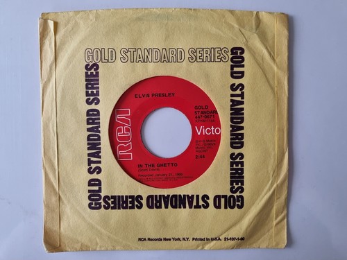 Elvis presley the ghetto - elvis, in