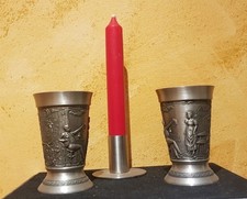 Zinnset Trinkbecher ca. 9,5cm