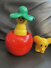 LEGO DUPLO Spieluhr Primo roter Apfel ? mit gelben Wurm ? Raupe & Elefant