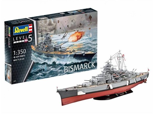 Revell 05040 bismarck 350 - revell,