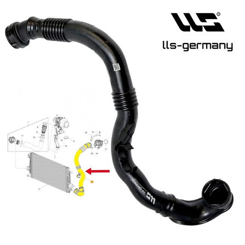 Turboschlauch ladeluftschlauch - turboschlauch,