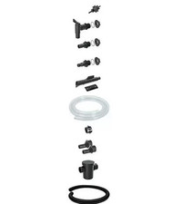 Regenwasserfilter Verbindungsset 13 -tlg., Passend für: Regentonne Maze, Tube, A