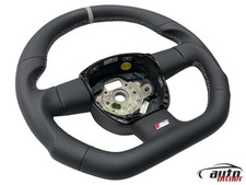 AUDI A4 8E B7 Lenkrad Lederlenkrad ohne Multifunktion ABGEFLACHT S-Line
