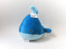 Ernstings Family Wal Fisch blau Stofftier Plüschtier Kuscheltier (T217)