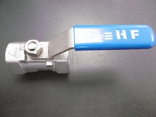 HF Edelstahl Absperrventil Absperrhahn Kugelhahn 3/4" CF8M 800WOG NEU