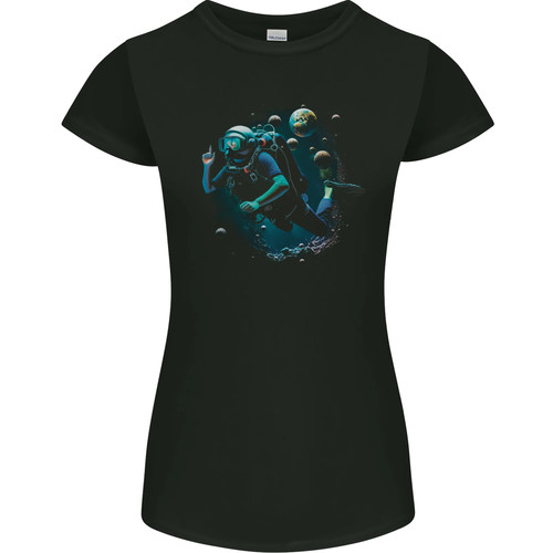 Space scuba diving - space, astronaut