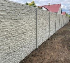 Betonzaun inkl. Lieferung Entladung Sichtschutz Premium Qualitat Zaun aus Polen