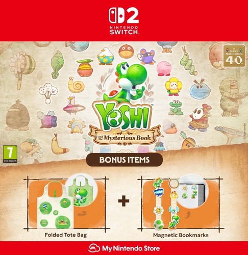 Yoshi and the mysterious book - and,