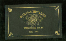 Germanischer Lloyd - Internationales Register - ( 1867 - 1992 ) -F006C