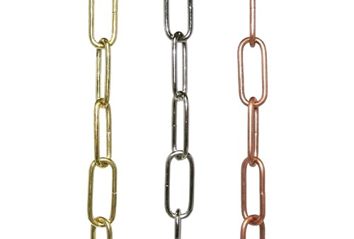 Lampenkette eisen glatt - eisen,