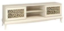 Lowboard Harmonie TV-Unterschrank 181x45x59cm creme 2-türig (18351)