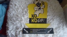 Alte Reklame Erfurt KOKO Hilft Massage Pappaufsteller Werbeschild