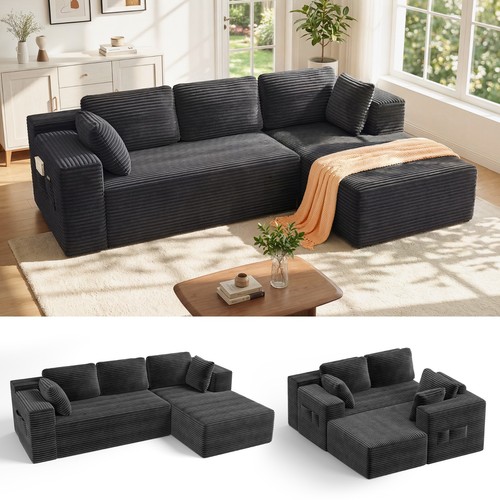 Ecksofa rechts mit - ecksofa,