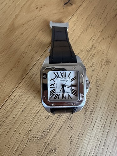 Cartier santos 100 w20106x8 - cartier,