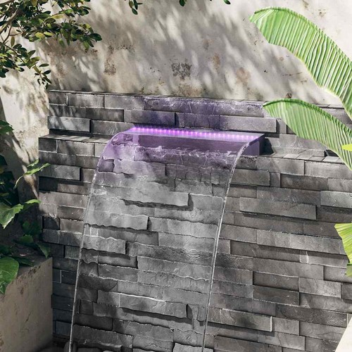 Wasserfall element mit rgb - wasserfall-element,