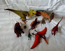 Schleich Dino Dinosaurier Figuren Set, 8-teilig sehr guter gebrauchter Zustand
