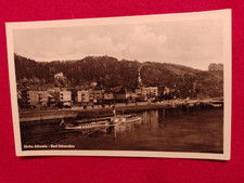 Bad Schandau 1959. Elbe mit