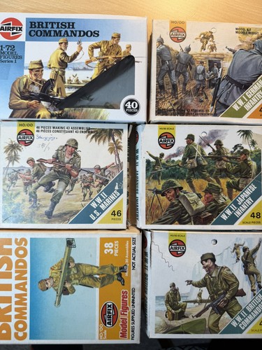 Airfix figuren boxen 6 - figuren, 1:72