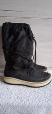 Ecco Damen Schuhe Stiefel Boots Schnee Winter Schwarz Gr.39 TEXT
