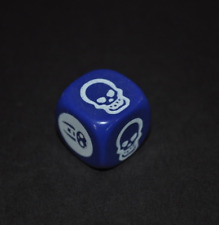 Heroquest  MB Ersatzteile Alternativ  #  Spezial Kampf  Spielwürfel  #  Blau !