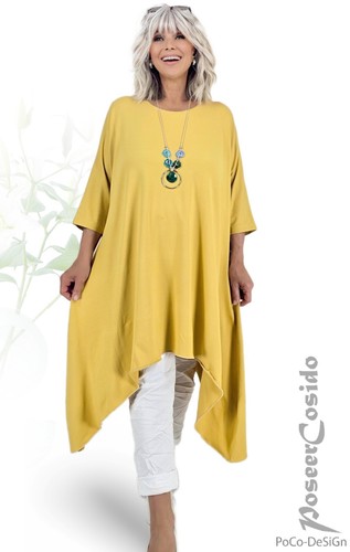 Lagenlook long tunika shirt - lagenlook,