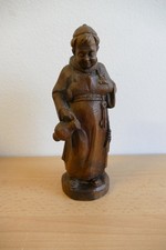 geschnitzte Holzfigur -