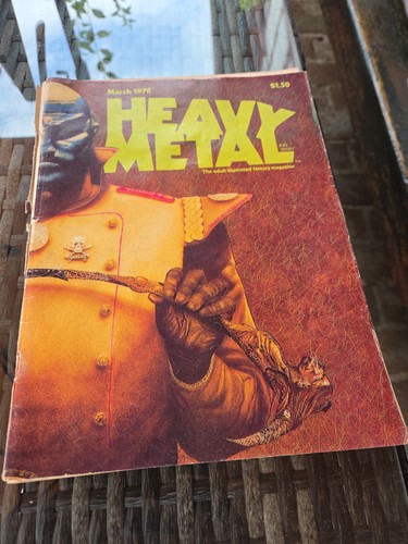 Comic heavy metal march 1978 - comic,
