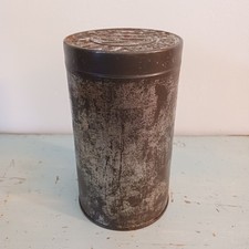 Vintage Blechdose Van Houten Kakaopulver Weißblechdose mit Stülpdeckel 1940er