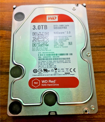 Western digital red - nas, 3tb