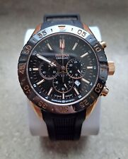 Festina Herren Uhr F20516/2 Silikon Armband-Uhr Keramik schwarz UF20516/2