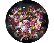 Glasbild Blumenstrauß I Ø 20