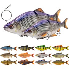 Savage Gear 4D Line Thru Roach 18cm 25cm 32cm SS MS Swimbait Hecht Wobbler