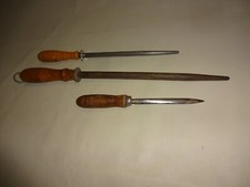 alte Metzger  Wetzstahle 3 x