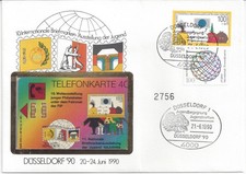 DÜSSELDORF ’90 Sammlerbeleg