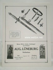 Blankwaffen Katalog um 1900 
