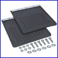 2x Schmutzfänger 220x240mm Schmutzlappen Spritzschutz Anhänger Trailer LKW PKW