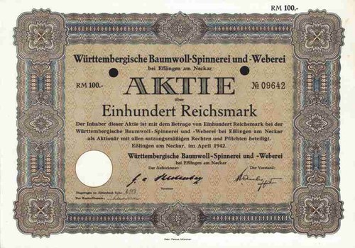 Württembergische baumwoll - württembergische,