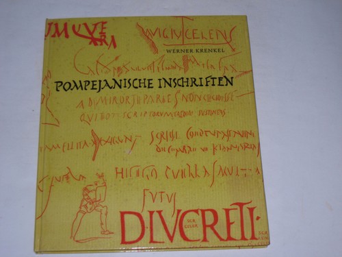 Krenkel werner pompejanische - krenkel,, werner:pompejanische