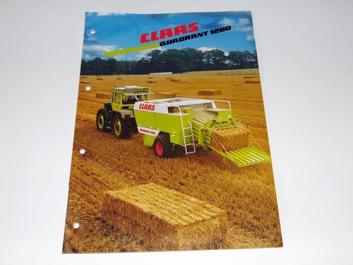 Prospekt claas quadrant 1200 - prospekt,