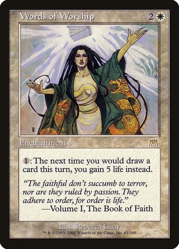 Mtg 4x words - 🇩🇪, of